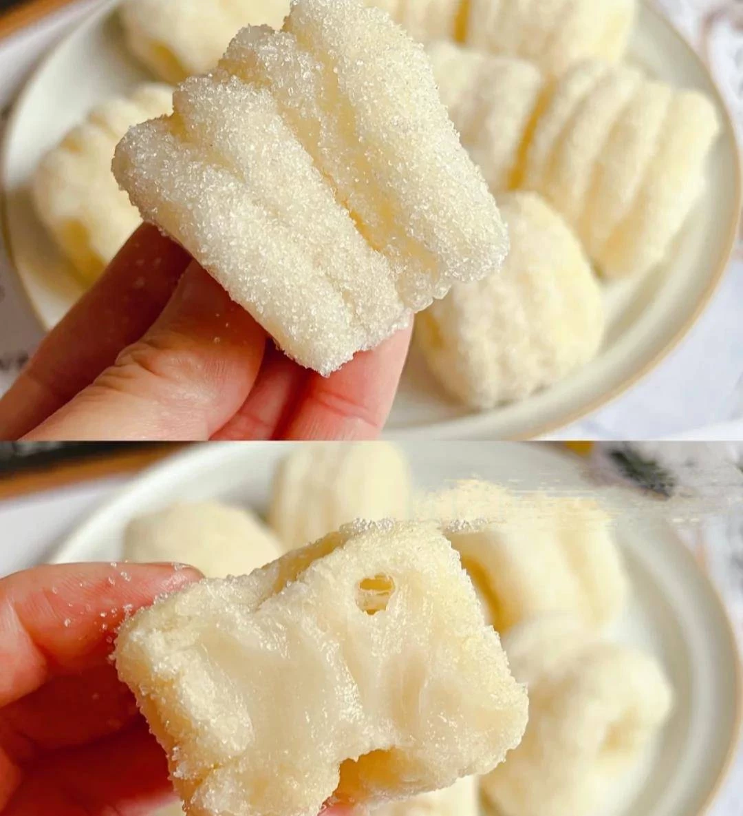 吃一次就愛上的甜品,糯唧唧的白糖糕~