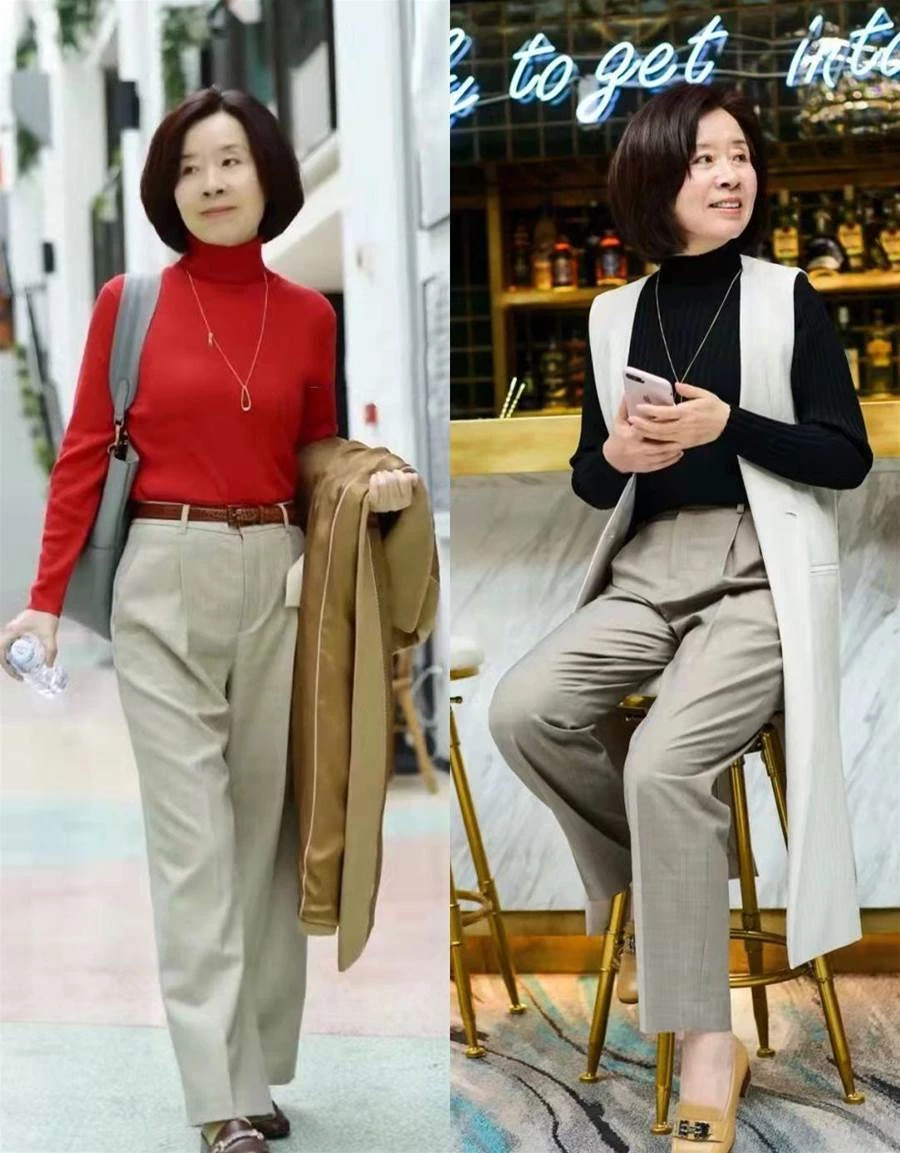 怪不得女人都不穿闊腿褲了,今年流行「卡布里褲」,50、60歲更美