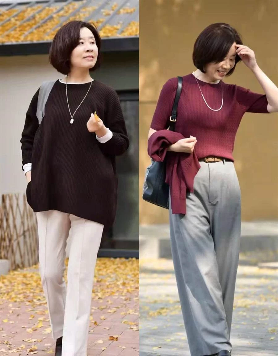 怪不得女人都不穿闊腿褲了,今年流行「卡布里褲」,50、60歲更美