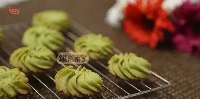 「抹茶控」在家也可以做的餅干!超好吃..
