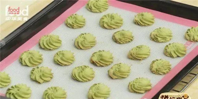 「抹茶控」在家也可以做的餅干!超好吃..
