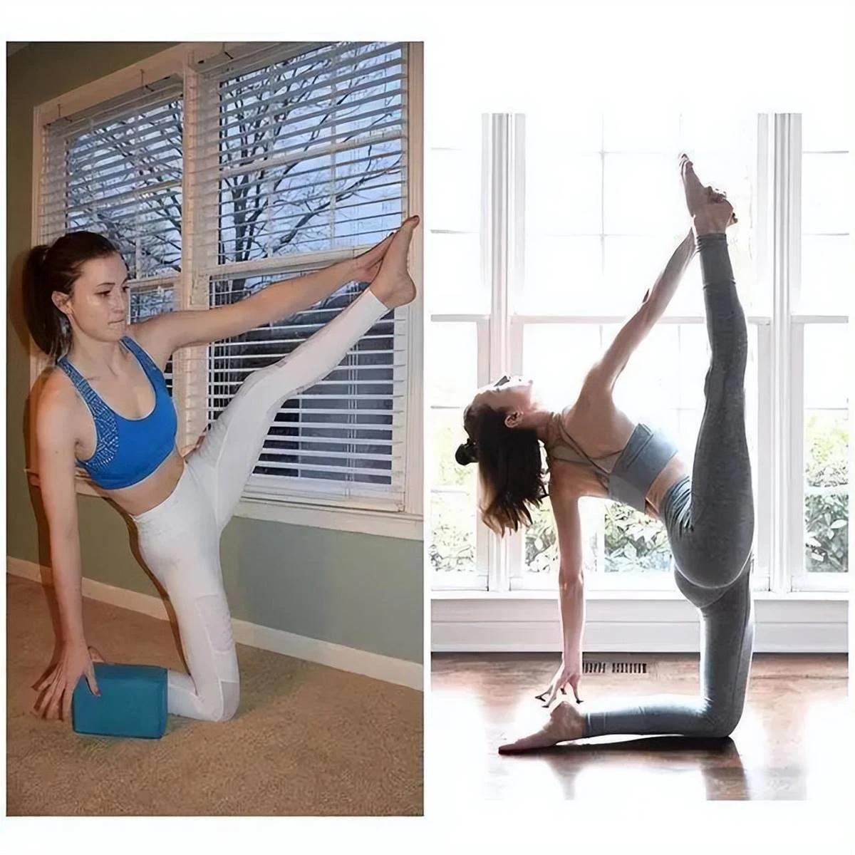 堅持瑜伽6年，她的變化堪比整容，太厲害了！