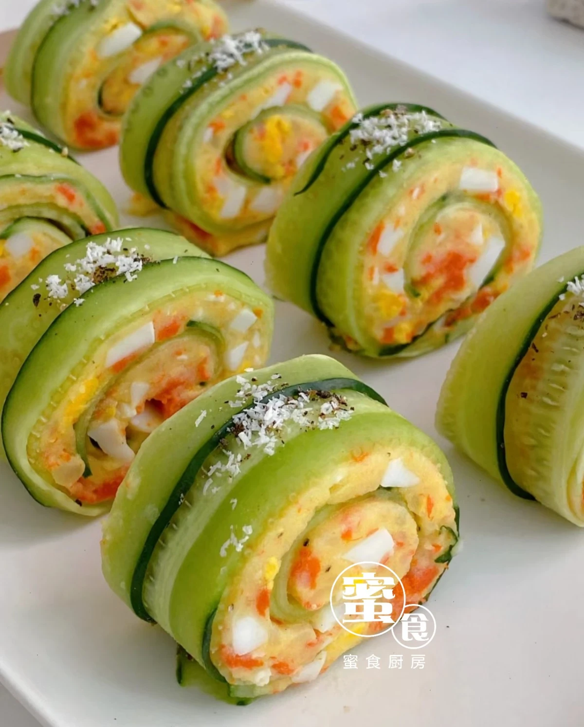 🥒黃瓜素壽司卷‼️低卡低脂‼️💕